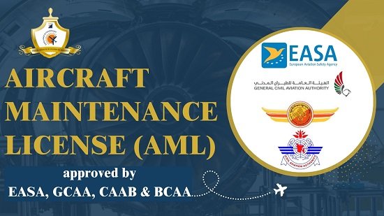 Aircraft Maintenance License (Approved by EASA/GCAA/BCAA)